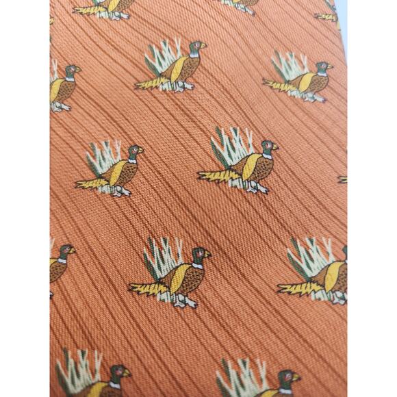 Vineyard Vines Pheasant Bird Long Silk Neck‎ Tie 59" Martha's Vineyard - Picture 5 of 6